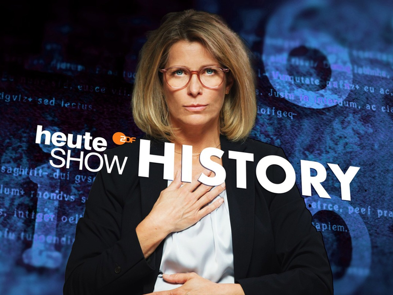 Wer ist schuld an unserer heutigen Misere? heute-show HISTORY mit Valerie Niehaus im ZDF - Foto: presseportal.de