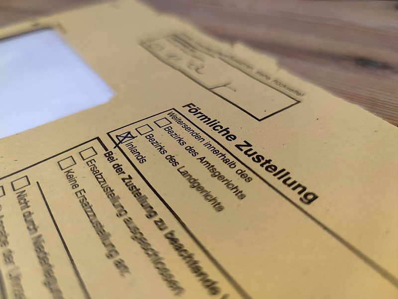 Förmliche Zustellung (Archiv) - Foto: über dts Nachrichtenagentur