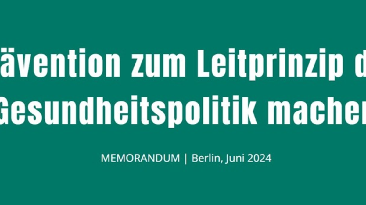 PKV engagiert sich für Aufbruch in der Prävention und Gesundheitsförderung - Foto: presseportal.de