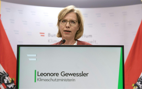 Österreichs Energieministerin Leonore Gewessler (Grüne)  dringt auf Änderungen beimm Gasimport (Foton Archiv) - Foto: Alex Halada/APA/dpa