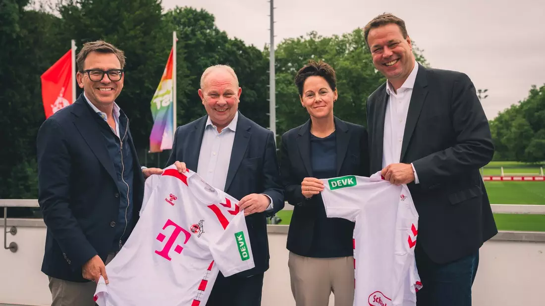 DEVK weitet Sponsoring auf FC-Frauen aus - Bild: presseportal.de