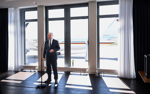 Bundeskanzler Scholz reist zum NATO-Gipfel - Foto: Britta Pedersen/dpa