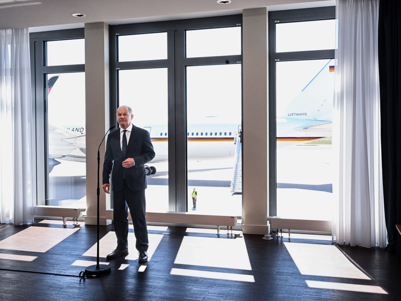 Bundeskanzler Scholz reist zum NATO-Gipfel - Foto: Britta Pedersen/dpa