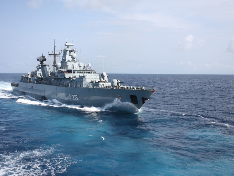 Fregatte Brandenburg kommt aus dem Mittelmeer zurück - Foto: presseportal.de