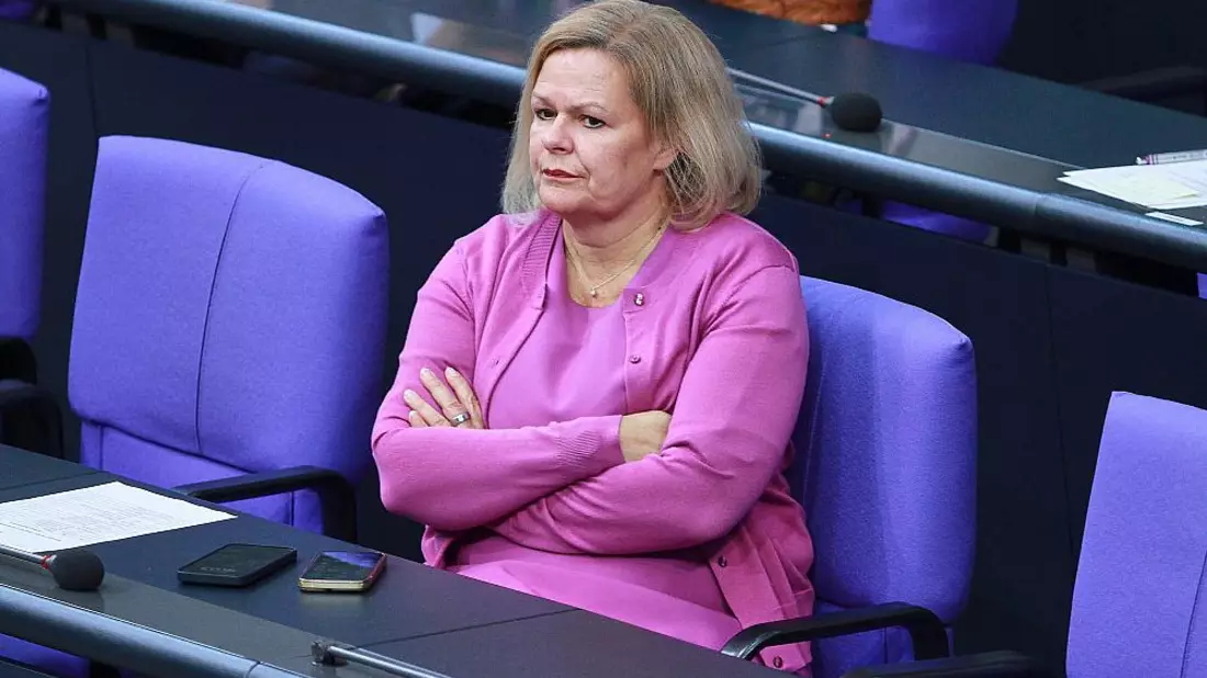 Nancy Faeser (Archiv) - Bild: über dts Nachrichtenagentur