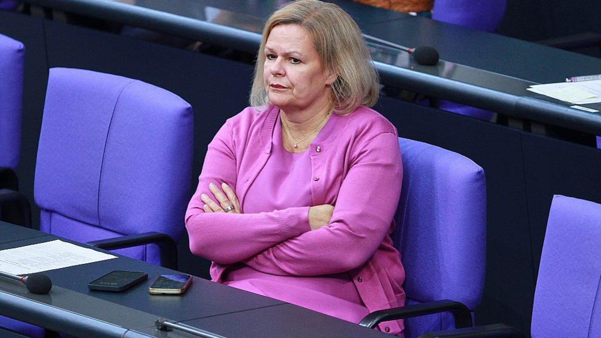 Nancy Faeser (Archiv) - Foto: über dts Nachrichtenagentur