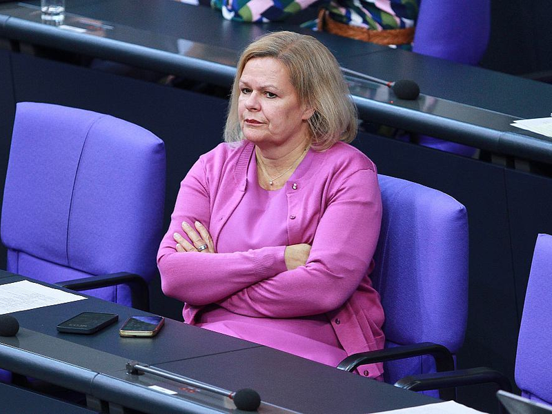Nancy Faeser (Archiv) - Foto: über dts Nachrichtenagentur