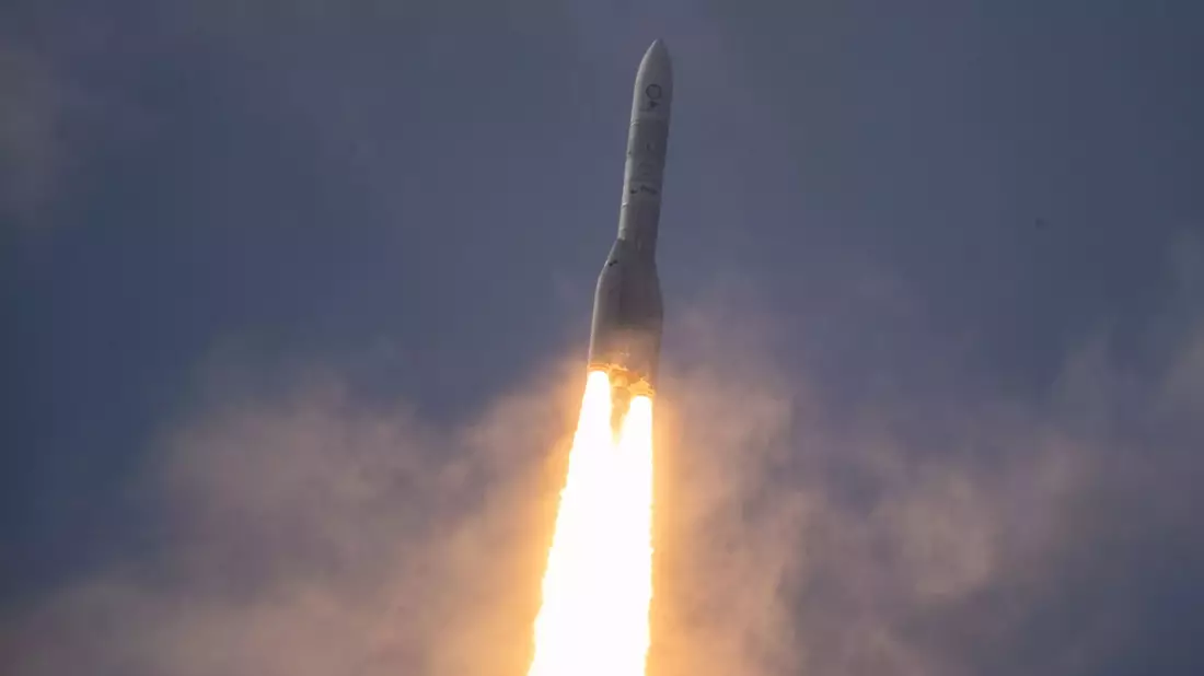 Nach dem gelungen Start soll nun die Produktion hochgefahren werden. - Bild: M. Pédoussaut/ESA/dpa