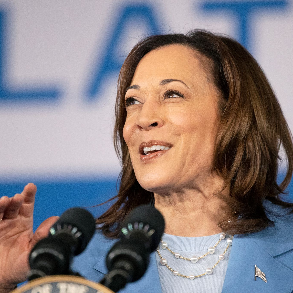 US-Vize Harris stärkt Biden öffentlich den Rücken. - Foto: Ronda Churchill/AP/dpa