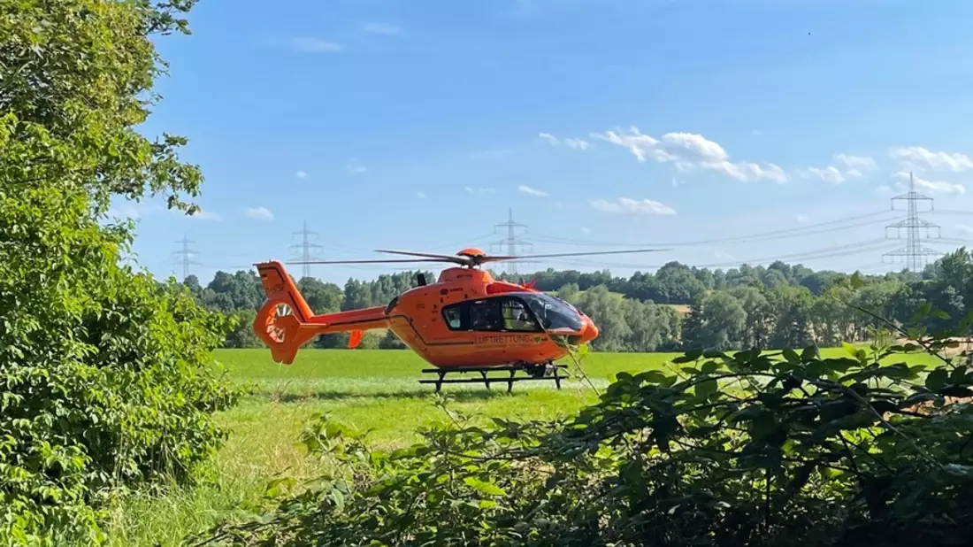 FW Mettmann: Verkehrsunfall mit einer schwer verletzten Person - Bild: presseportal.de