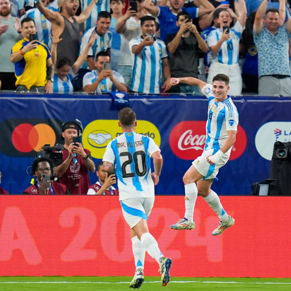 Titelverteidiger Argentinien steht erneut im Copa-Finale. - Foto: Julia Nikhinson/AP/dpa