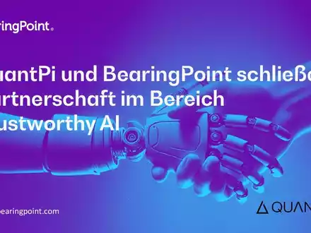 QuantPi und BearingPoint schließen Partnerschaft im Bereich vertrauenswürdige KI - Foto: presseportal.de