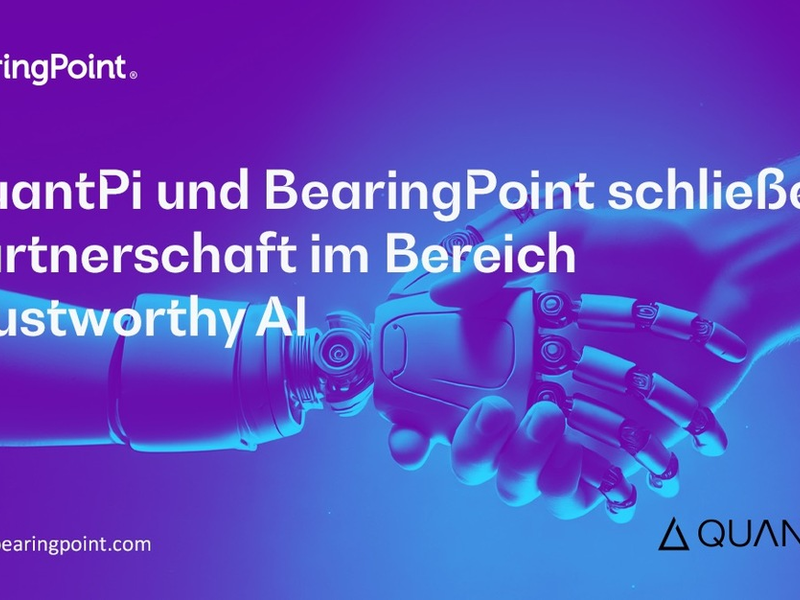 QuantPi und BearingPoint schließen Partnerschaft im Bereich vertrauenswürdige KI - Foto: presseportal.de