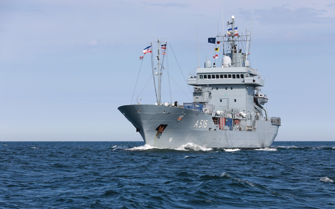 Über 6 Monate und 15.000 Seemeilen - Tender Donau kommt zurück nach Kiel - Foto: presseportal.de