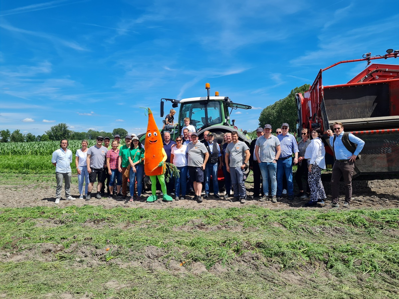 Feier zum Saisonstart der heimischen Möhre - Foto: presseportal.de