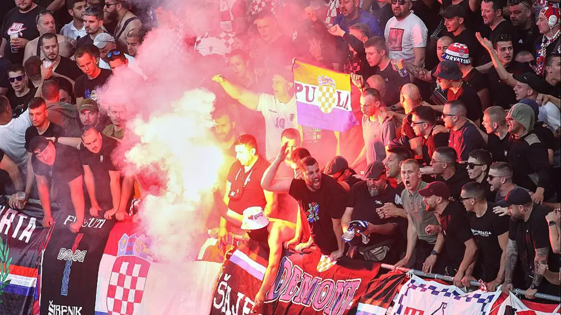 Kroatische Fans bei EM 2024 (Archiv) - Bild: über dts Nachrichtenagentur