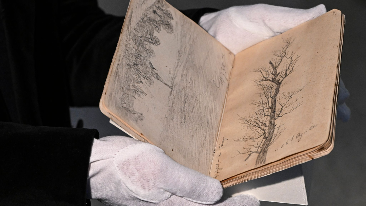 Seltenes Skizenbuch kommt in öffentliche Sammlungen - Foto: Jens Kalaene/dpa