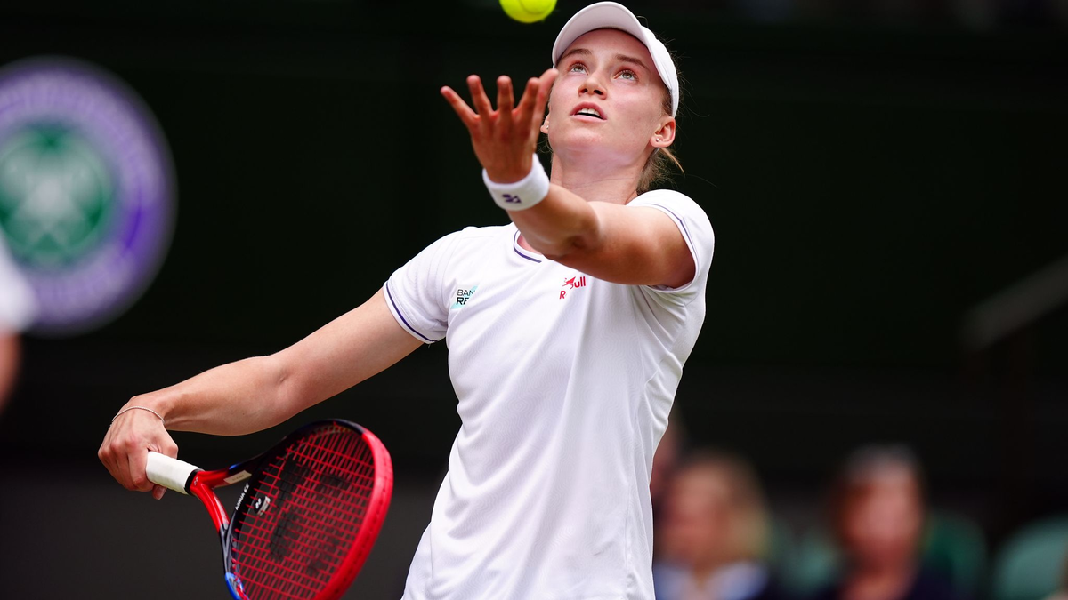 Rybakina hatte 2022 in Wimbledon ihren bisher einzigen Grand-Slam-Erfolg gefeiert. - Foto: Mike Egerton/PA Wire/dpa