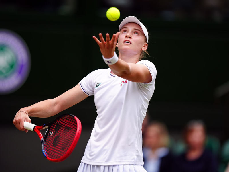 Rybakina hatte 2022 in Wimbledon ihren bisher einzigen Grand-Slam-Erfolg gefeiert. - Foto: Mike Egerton/PA Wire/dpa