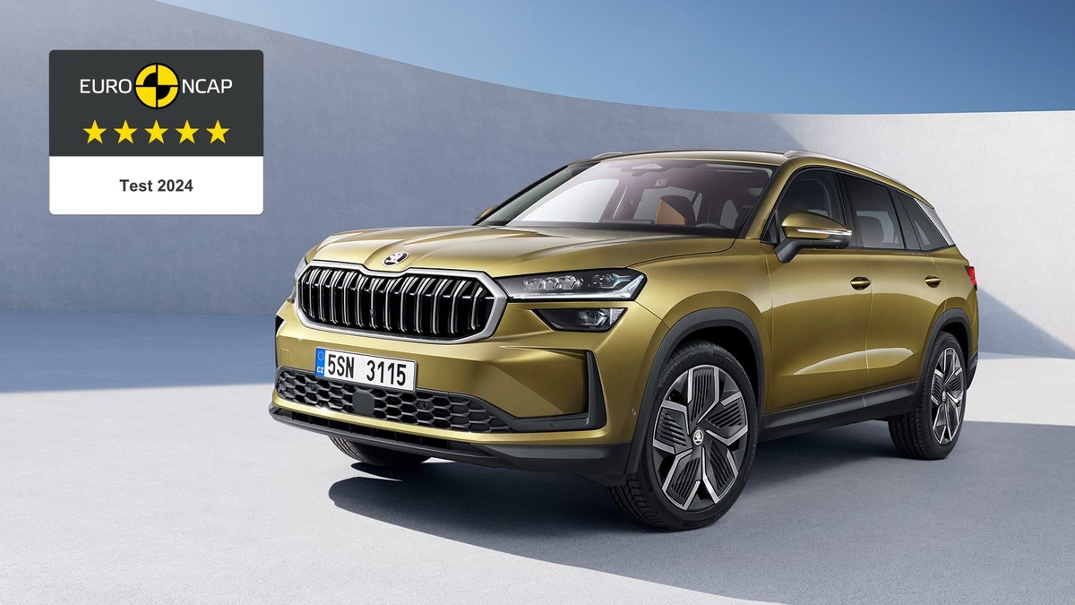 Fahrzeugsicherheit: Neuer Škoda Kodiaq und Superb erzielen 5-Sterne-Wertung bei Euro NCAP - Foto: presseportal.de