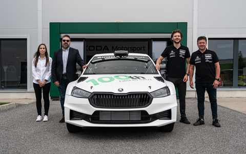 Škoda Motorsport liefert hundertstes Exemplar des international erfolgreichen Fabia RS Rally2 aus - Foto: presseportal.de