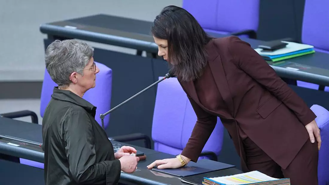 Britta Haßelmann und Annalena Baerbock (Archiv) - Bild: über dts Nachrichtenagentur