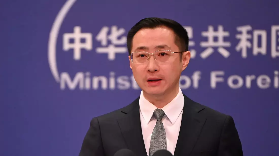 Schon seit Jahren wird über die Verwendung chinesischer Technik im deutschen 5G-Netz debattiert, wobei sich nun eine Entscheidung andeutet. Der chinesische Außenamtssprecher Lin Jian warnt vor einer Politisierung. (Archivbild) - Bild: Johannes Neudecker/dpa
