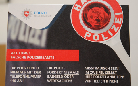 POL-CUX: Polizei Cuxhaven gelingt Festnahme eines falschen Polizeibeamten - Foto: presseportal.de