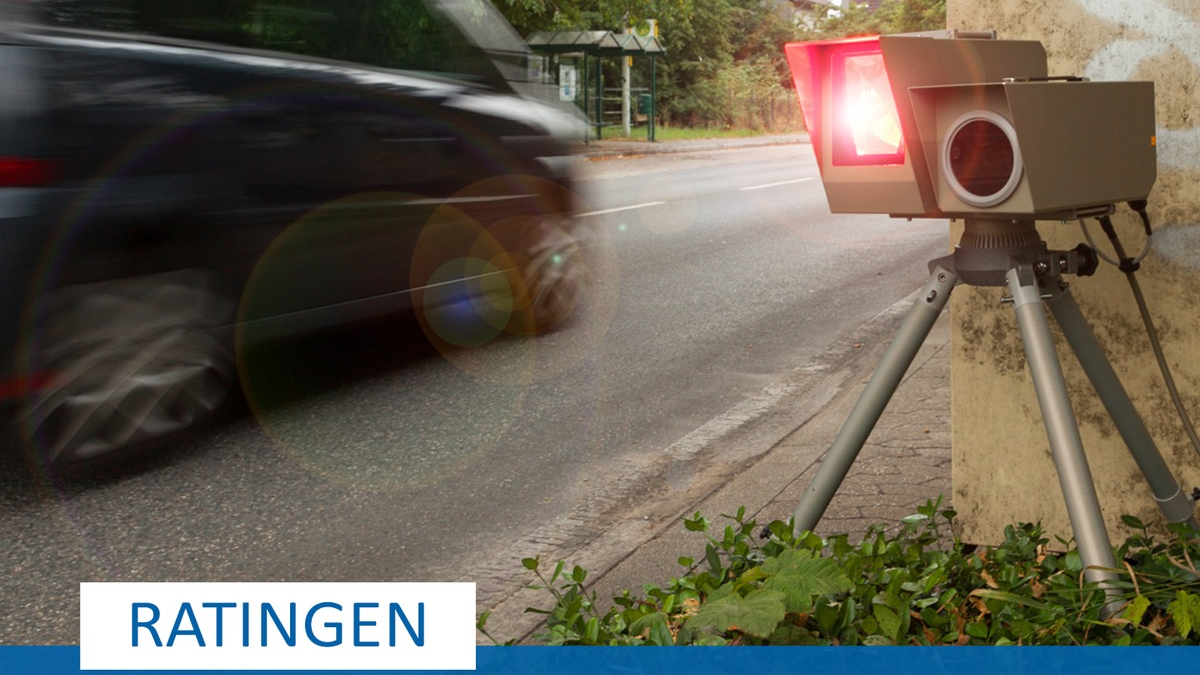 POL-ME: Unangekündigte Geschwindigkeitskontrollen: 75 waren zu schnell unterwegs - Ratingen - 2407050 - Foto: presseportal.de