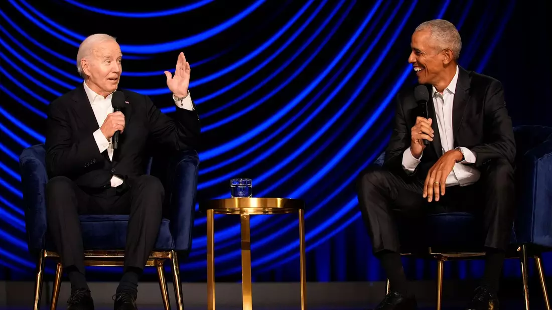Ex-Präsident Obama hat sich nach Bidens TV-Duell öffentlich hinter den 81-Jährigen gestellt. (Archivbild) - Bild: Alex Brandon/AP/dpa