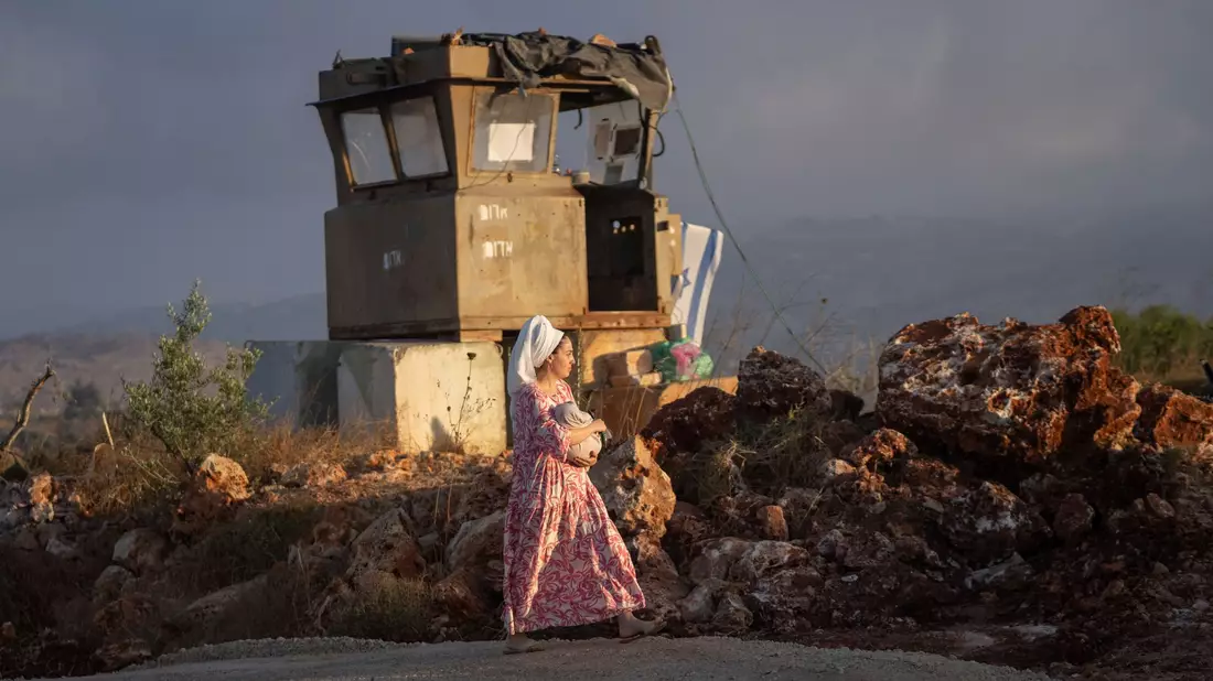Ein Siedler-Posten im Westjordanland. (Archivbild) - Bild: Ohad Zwigenberg/AP/dpa