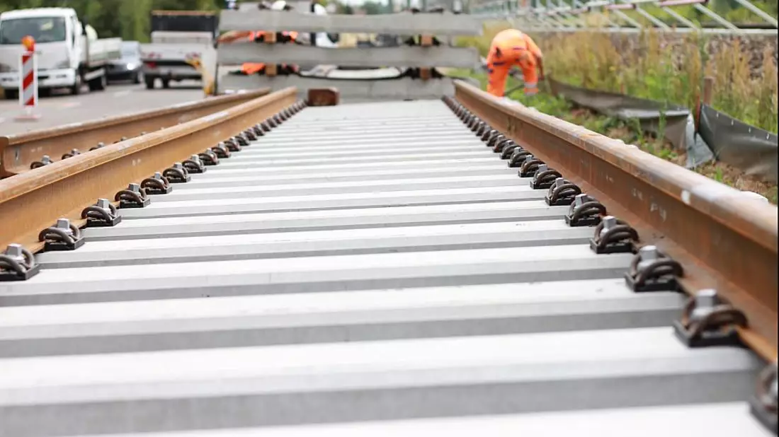 Bauarbeiten an einer Bahnstrecke (Archiv) - Bild: über dts Nachrichtenagentur