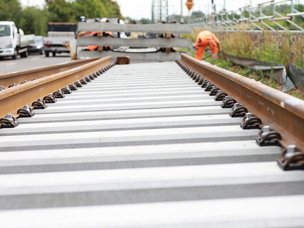 Bauarbeiten an einer Bahnstrecke (Archiv) - Foto: über dts Nachrichtenagentur