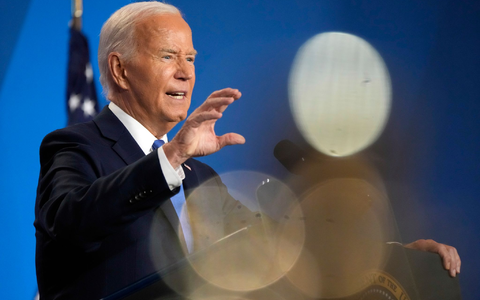 «Ich bekomme überwältigende Unterstützung», sagt Biden. - Foto: Jacquelyn Martin/AP/dpa