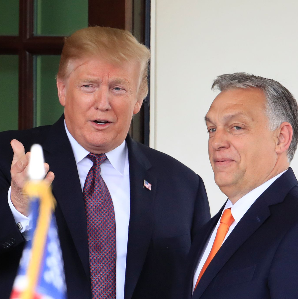 Trump gilt wie Orban als offen für Verhandlungen mit Russlands Präsident Wladimir Putin. - Foto: Manuel Balce Ceneta/AP/dpa
