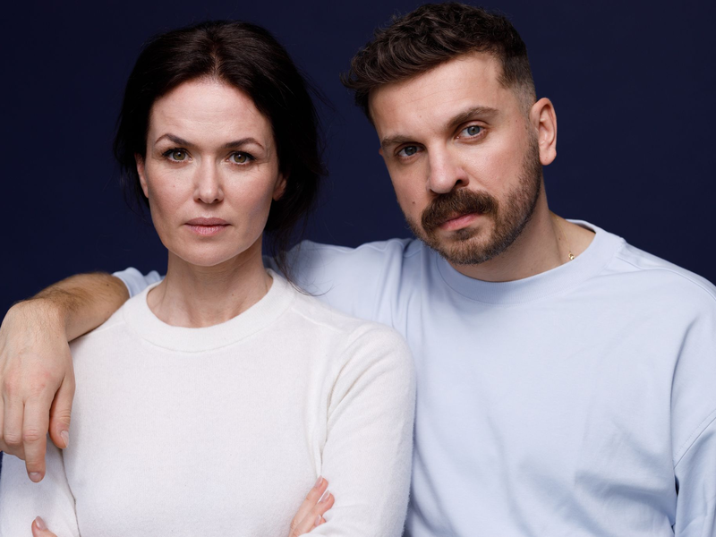 Melika Foroutan und Edin Hasanovi? werden künftig als Frankfurter Tatort-Ermittler auftreten. - Foto: Jakob Fliedner/Sommerhaus Filmproduktion/Hessischer Rundfunk/dpa