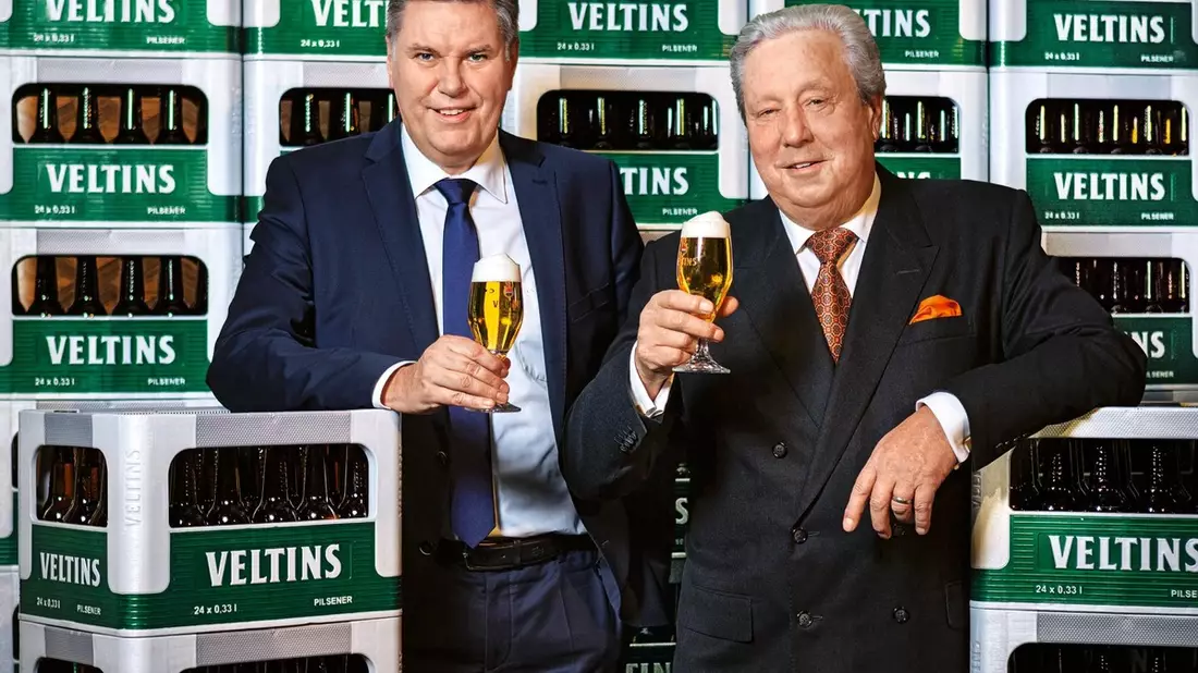 Im Jubiläumsjahr bestes Halbjahres-Ergebnis / Veltins setzt auf Wachstumskurs und legt im Halbjahr um 4,1% zu - Bild: presseportal.de