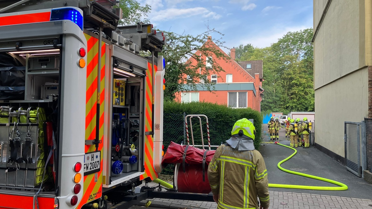 FW Hannover: Brand einer Teeküche im Kinderheim Limmer - Foto: presseportal.de