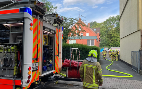 FW Hannover: Brand einer Teeküche im Kinderheim Limmer - Foto: presseportal.de