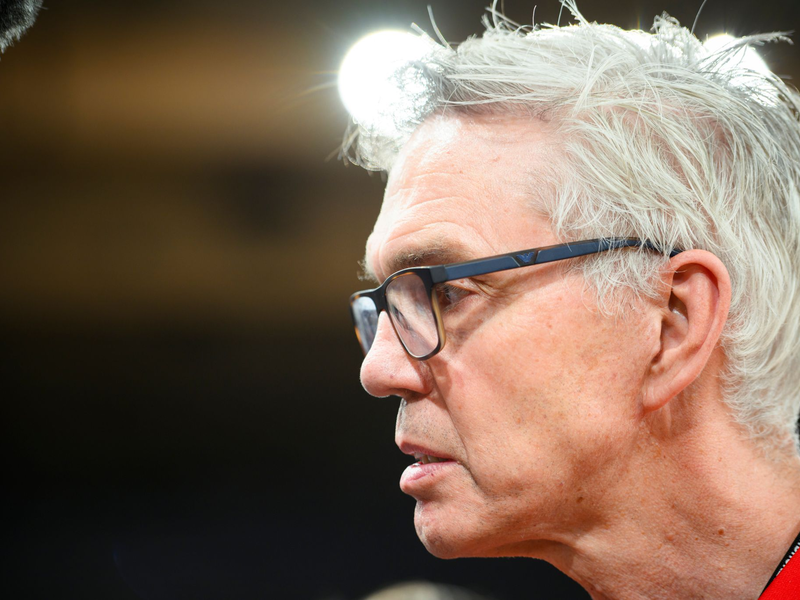 Basketball-Weltmeister Deutschland testet in Hamburg gegen die Niederlande. - Foto: Gregor Fischer/dpa