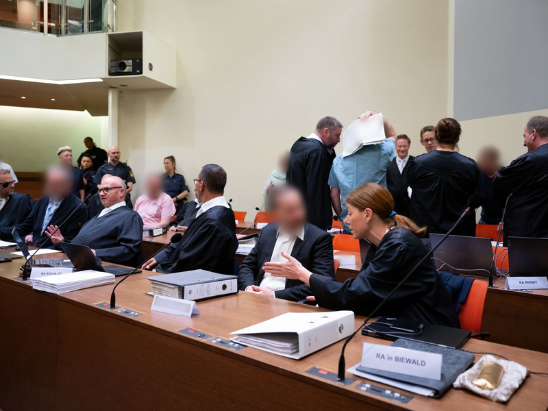 Acht mutmaßliche Mitglieder der Gruppe Reuß stehen immer wieder in München vor Gericht. (Archiv-Foto) - Foto: Sven Hoppe/dpa