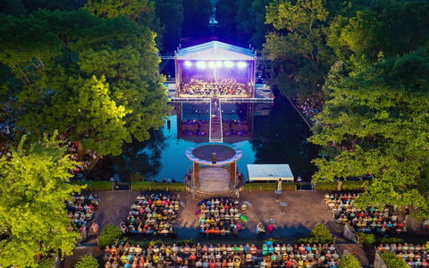Der Tod in Weimar / Sandra Hüller, Martin Kohlstedt und Thomas Thieme beim Weimarer Sommer - Foto: presseportal.de