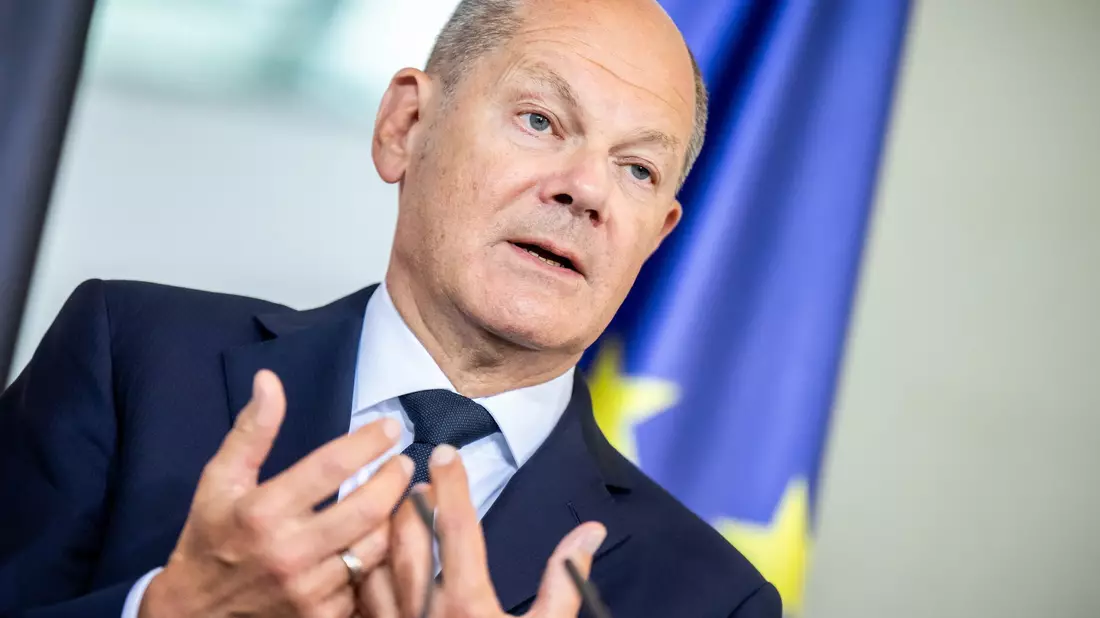 Scholz will mit der Stationierung von US-Raketen in Deutschland eine Eskalation mit Russland verhindern - nicht vorantreiben. - Bild: Michael Kappeler/dpa