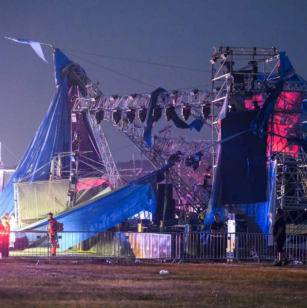 Ein Sturm hat ein ausgelassenes Open-Air-Festival in der Slowakei abrupt unterbrochen. - Foto: Jaroslav Nov·k/TASR/dpa