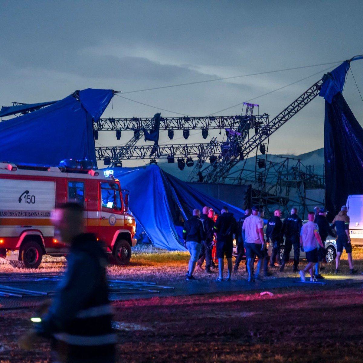 Ein Sturm hat ein ausgelassenes Open-Air-Festival in der Slowakei abrupt unterbrochen. - Foto: Jaroslav Novák/TASR/dpa
