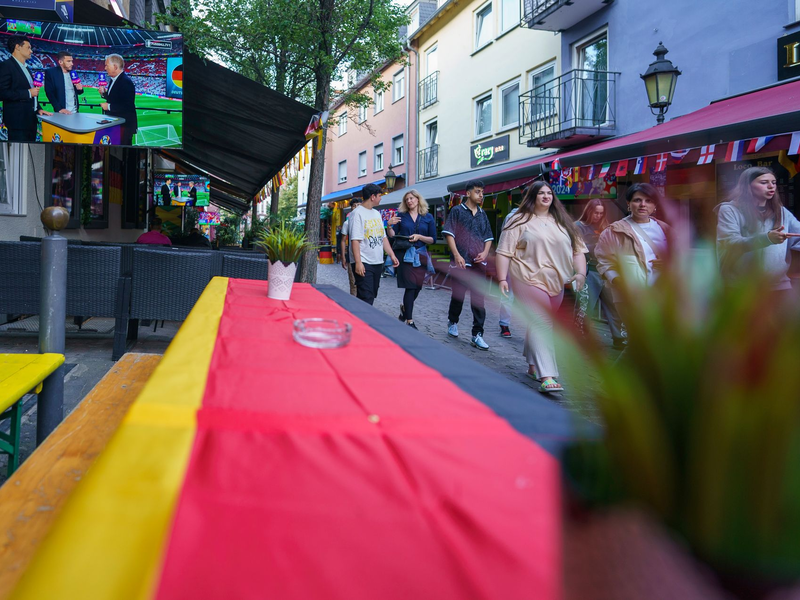 Volle Kassen durch die Fußball-EM - das haben offenbar nicht viele Gastronomen erlebt. (Archivbild) - Foto: Andreas Arnold/dpa