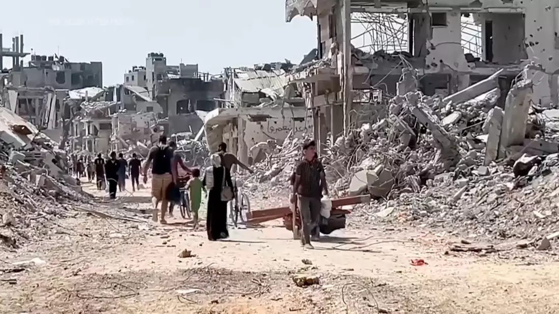 Die Zerstörungen im Gazastreifen sind gewaltig. (Archivbild) - Bild: Uncredited/AP/dpa