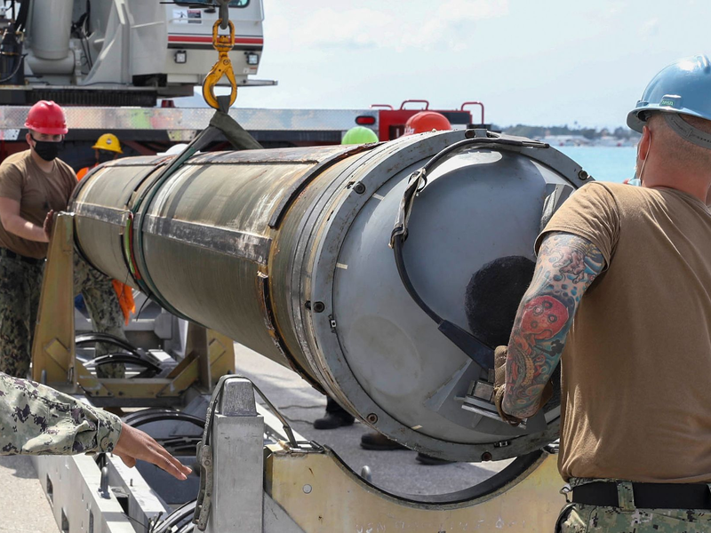 Die Waffensysteme aus den USA haben Abschreckung als Zweck. - Foto: Petty Off 2. Cl Zachary Grooman/U.S. Navy via DVIDS/dpa