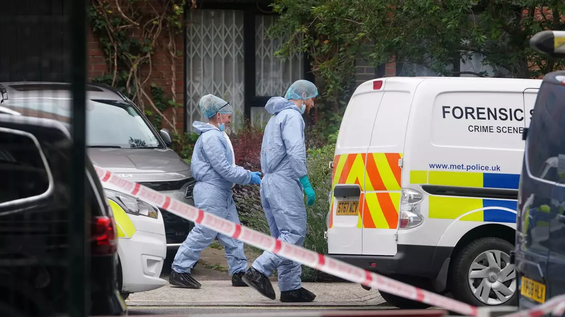 Die Polizei ermittelt auch in London. - Bild: Lucy North/PA Wire/dpa