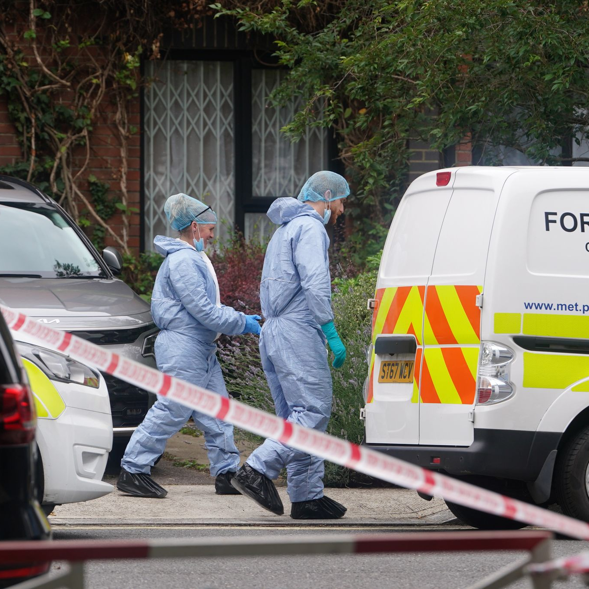 Die Polizei ermittelt auch in London. - Foto: Lucy North/PA Wire/dpa